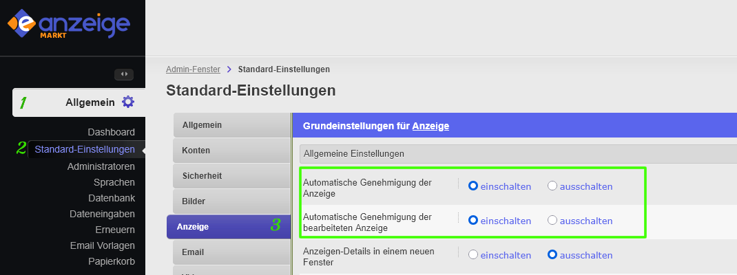 Anzeigen_Automatische_genehmigung.